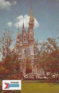 Florida Walt Disney World The Pastel Towers And Turrets Of Cinderellas Castle