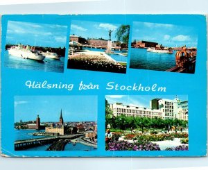 M-38393 Greetings from Stockholm Sweden