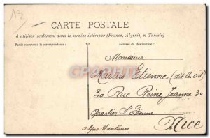 Old Postcard Marseille Borely Park Lake Bridge