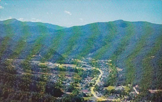 Tennessee Gatlinburg  Air View Of Gatlinburg