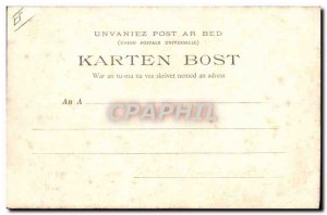 Old Postcard Folklore Small Fishermen popular crafts The strikes Laying nets ...