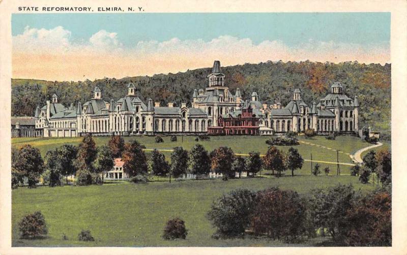 Elmira New York State Reformatory Antique Postcard J45295