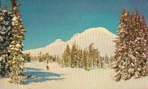 Mount Hood And Timberline Lodge At Midwinter Mount Hood Oregon