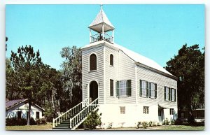 1960s SAINT MARYS GA GREETINGS PRESBYTERIAN CHURCH FOUNDED 1808 POSTCARD P3798