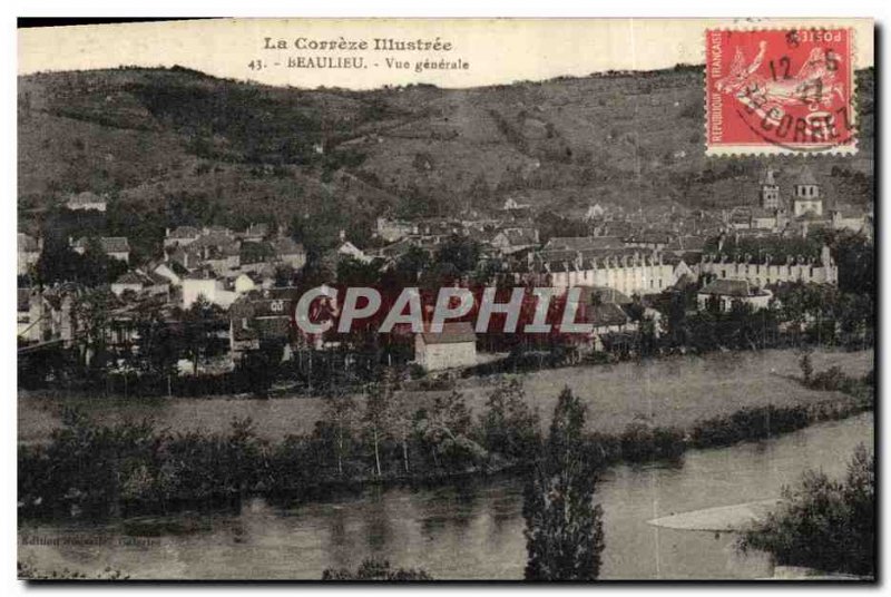 Old Postcard Beaulieu Vue Generale