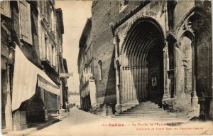 CPA Gaillac Le Porche de l'Eglise St-Pierre FRANCE (1016362)