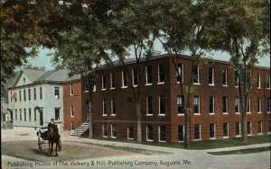 Augusta Maine ME Vickery & Hill Publishing House Company c1910 Vintage Postcard
