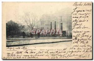 Coulommiers Old Postcard Courthouse and Jail