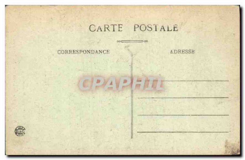 Postcard Old Amberieu Cascade Gardon