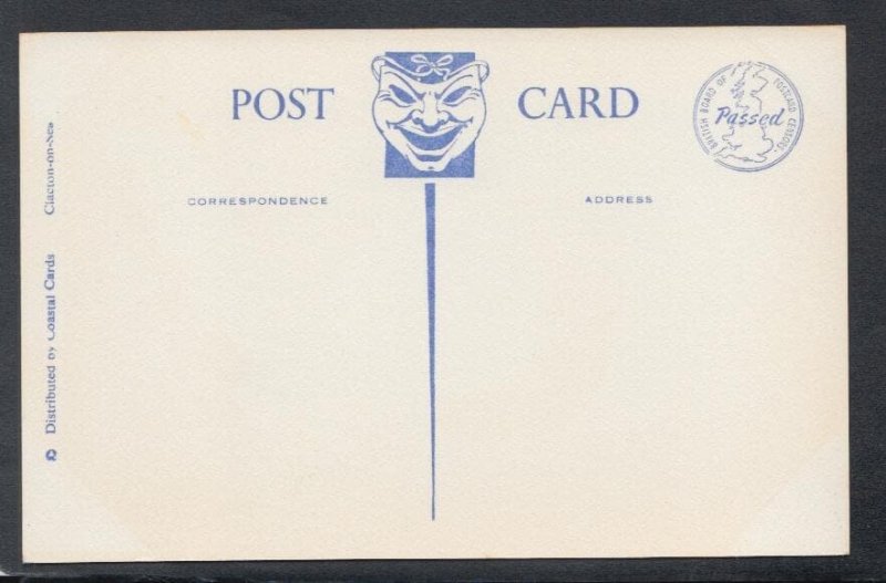 Comic Postcard - Couple / Bed / B & B / Drink / Tea / Bed Pan SW2745