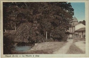 CPA MAUZE-sur-le-MIGNON Le Moulin a Drap (1141414)