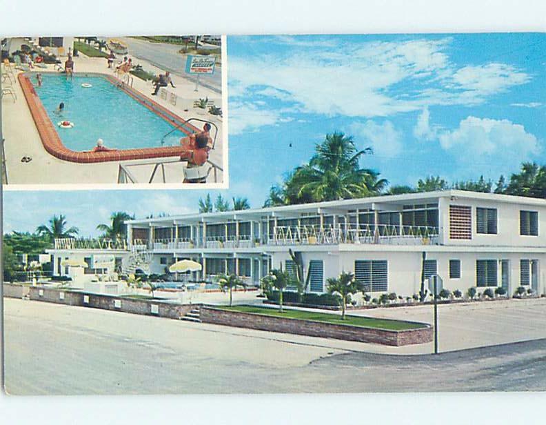 Pre-1980 MOTEL Singer Island - Riviera Beach - West Palm Beach Shores FL B7060