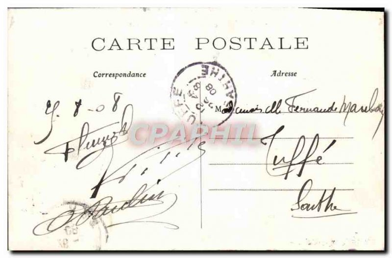 Old Postcard Paris Vue Generale Pont Alexandre III