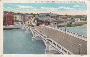 Ohio Fremont State Street Bridge Over Sandusky River