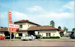 Postcard Park Plaza Motel on Route 66 in Flagstaff, Arizona