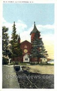 M.E. Church in Clifton Springs, New York
