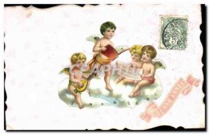 Old Postcard Fantasy Angels