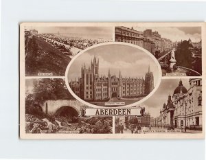 Postcard Aberdeen, Scotland