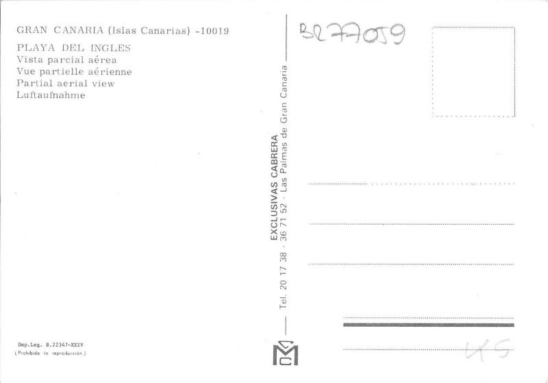 BR77059 gran canaria playa del ingles spain