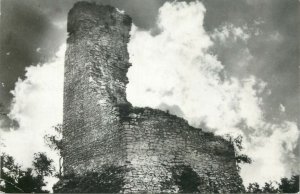 Postcard Romania Balvatoriu fortress ruins historical landmark