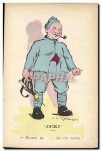 Postcard Old Army Old