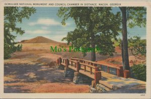 America Postcard - Ocmulgee National Monument, Macon, Georgia RS25201