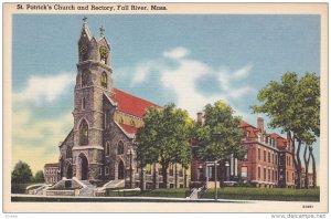 St Patrick's Church & Rectory , FALL RIVER , Massacusetts , 30-40s