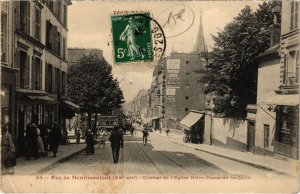 CPA AK Tout Paris - 54 - Rue du Menilmonant, 20e (76570)