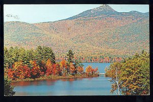 Mt. Chocorua & Lake, New Hampshire/NH Postcard, White Mountains, 1974