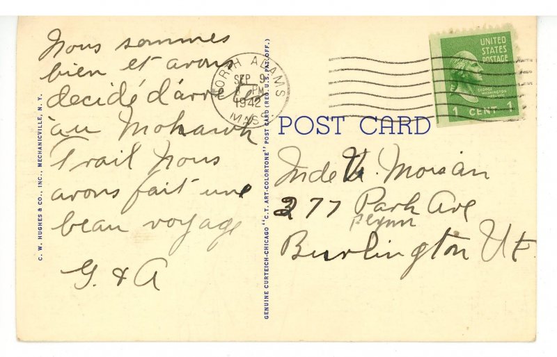 MA - Mohawk Trail, Berkshires. Deerfield River Near Charlemont