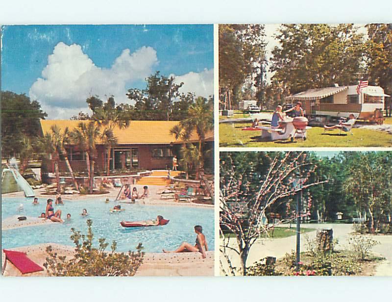 1984 Holiday Travel Park Campground Leesburg Florida FL t5377