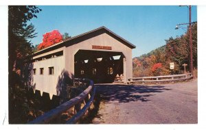 MA - Charlemont. Bissell Covered Bridge