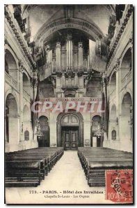 Old Postcard Paris Hotel des Invalides Chapel St Louis The Organs