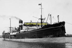 mc0204 - British India Steam Nav Cargo Ship - Queda - photograph 6x4