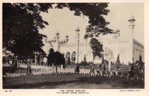 Indian Pavilion British Empire Exhibition 1924 RPPC Real Photo Postcard