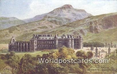 Palace of Holyroodhouse Edinburgh Scotland, Escocia Unused 