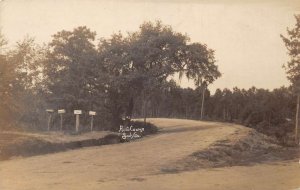 Savannah Georgia Auto Course Race Track and Mail Boxes Real Photo PC AA68497