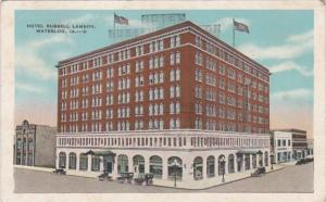 Iowa Waterloo Hotel Russell Lamson 1930