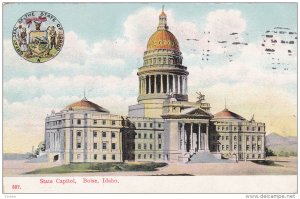 State Capitol, BOISE, Idaho, PU-1908