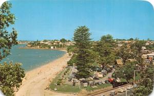 MISSION BAY AUCKLAND NEW ZEALAND POSTCARD c1963