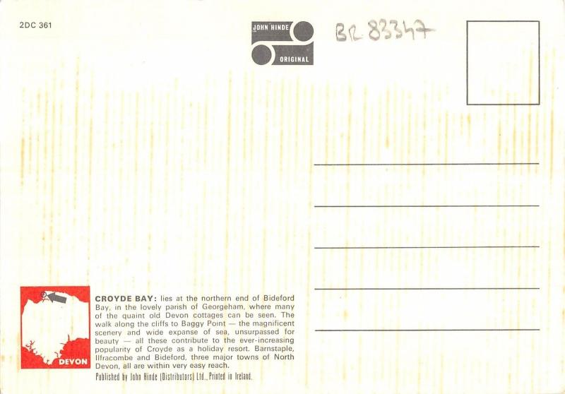 BR83347 croyde bay north devon   uk