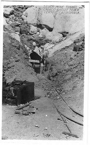 RPPC Silver Mine Tunnel Calico Ghost Town Yermo Califonia