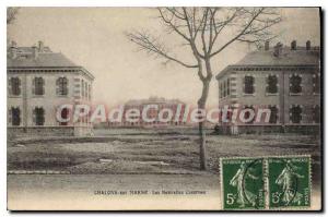 Old Postcard Chalons Sur Marne The New Barracks