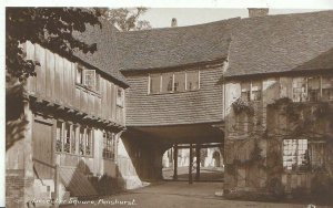 Kent Postcard - Leicester Square - Penshurst - Tonbridge - Real Photograph U1884