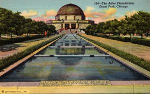 Illinois Chicago Grant Park The Adler Planetarium Curteich