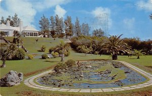 Bermuda Map Garden Devonshire Bermuda 1971 