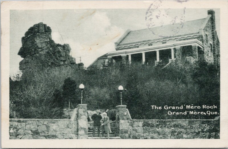 The Grand Mere Rock QC Quebec Rumsey & Co Postcard H12