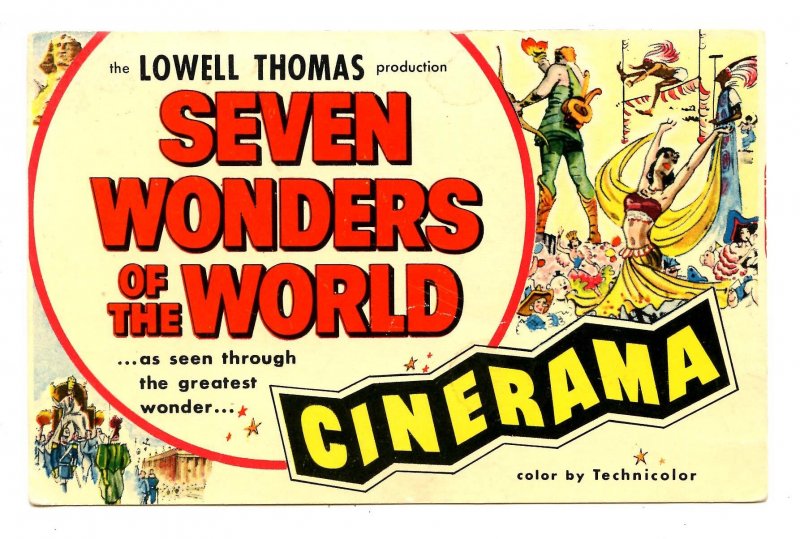 MA - Boston. Cinerama, Seven Wonders of the World