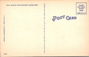 Postcard BUILDING SCENE Jersey City New Jersey NJ AK9919
