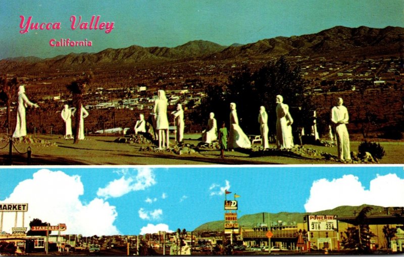 California Yucca Valley Showing Pioneertown and Desert Christ Park